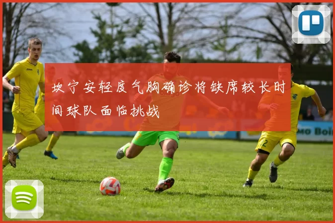 坎宁安轻度气胸确诊将缺席较长时间球队面临挑战